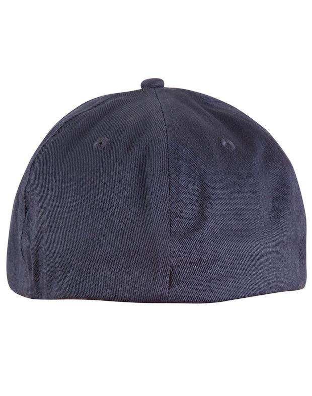 HEAVY BRUSHED COTTON FITTED CAP