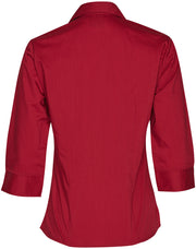 Ladies' 3/4 sleeve teflon shirt