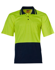 Hi-Vis truedry safety polo S/S