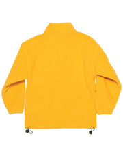 Kids' half zip polar fleecy pullover