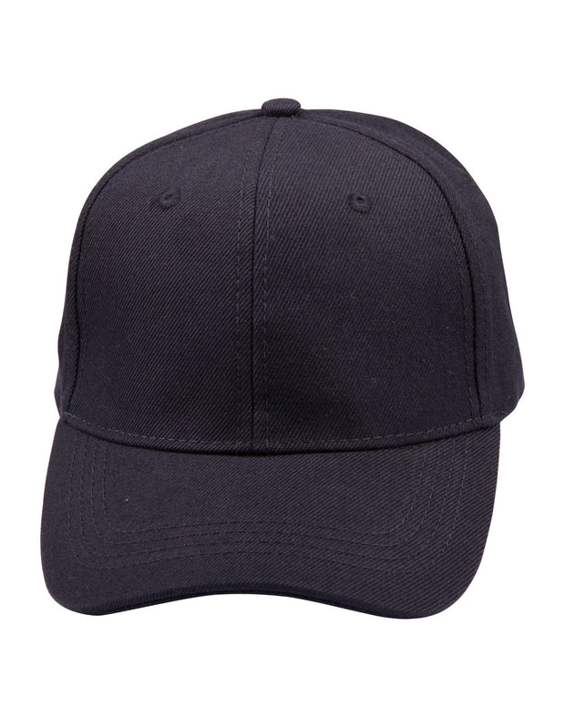 Kids brushed cotton cap