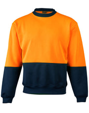 Hi-Vis two tone safety windcheater