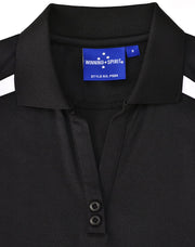 Ladies' Sustainable Poly/Cotton Contrast S/S Polo