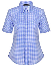 Women's Gingham Check S/S Shirt