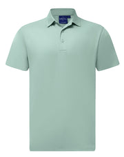 Men's Sustainable Jacquard Knit S/S Polo