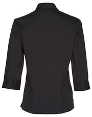 Ladies' 3/4 sleeve teflon shirt