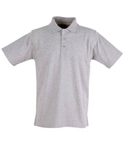 Unisex poly/cotton pique S/L