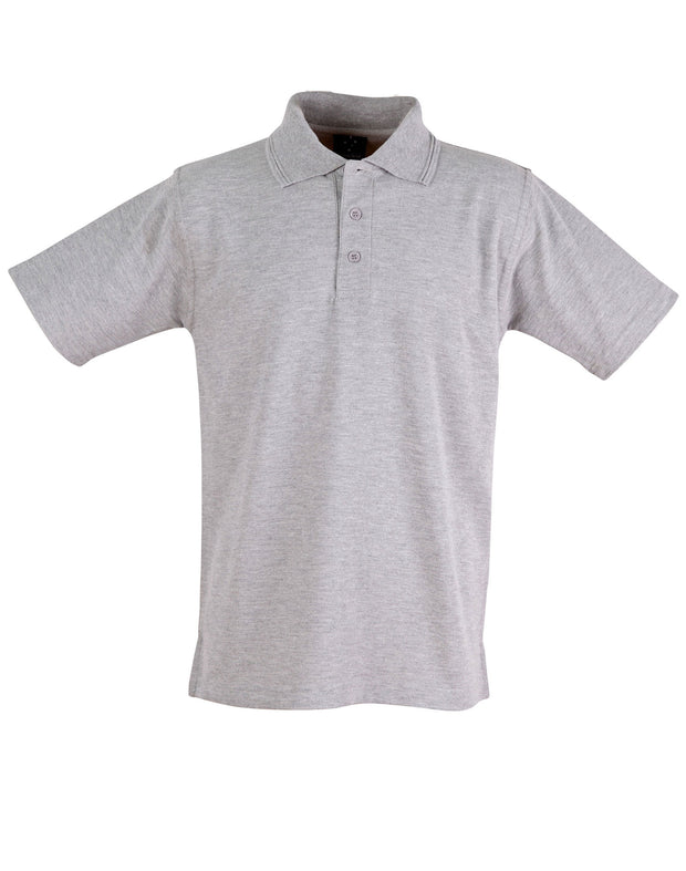 Unisex poly/cotton pique S/L