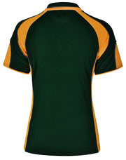 Ladies' Cooldry Contrast Polo With Sleeve Panel