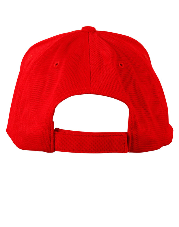 Pique mesh structured cap.