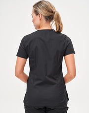 Ladies' Solid Colour S/S Scrub Top