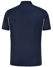 Men's Sustainable Poly/Cotton Contrast S/S Polo