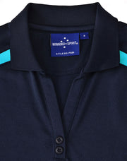 Ladies' Sustainable Poly/Cotton Contrast S/S Polo