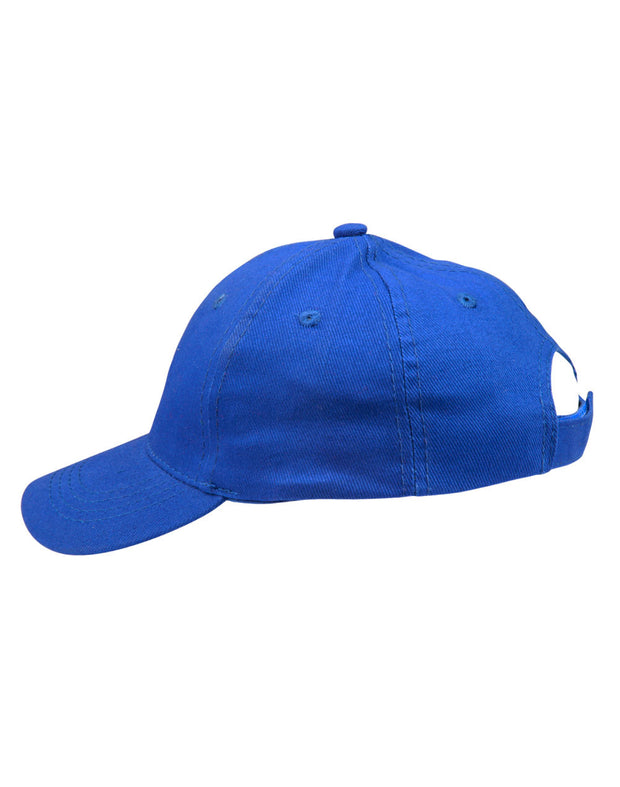 Kids brushed cotton cap