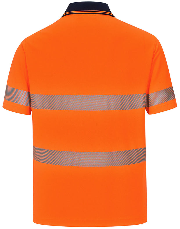 Unisex Cooldry Segmented Safety S/S Polo