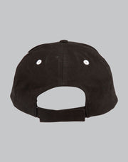 contrast peak structured cap.