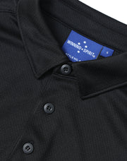 Men's Sustainable Jacquard Knit S/S Polo