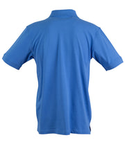Men's cotton stretch polo