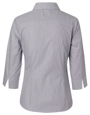 Women's Fine Stripe 3/4 Sleeve Shirt