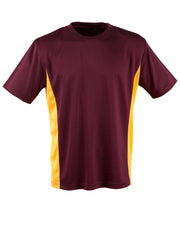 kids cooldry S/S contrast tee