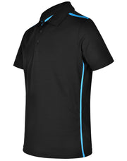 Men's rapid cool short sleeve contrast polo
