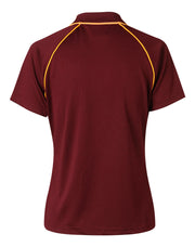 ladies cooldry raglan S/S polo