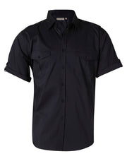 Men's Short Sleeve Military Shirt