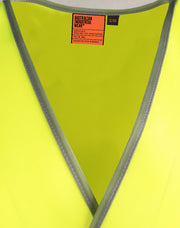 Hi Vis Safety Vest With Shoulder Reflective Tapes