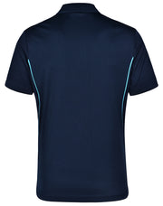 Men's Cooldry S/S Contrast Interlock Polo