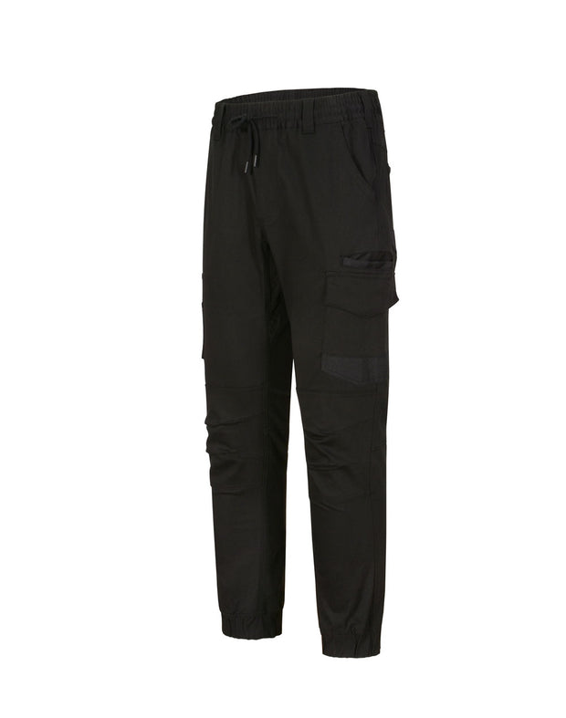 Unisex Cotton Stretch Drill Cuffed Work Pants