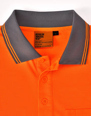 Unisex Cooldry Segmented Safety L/S Polo