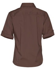 Women's Short Sleeve Military Shirt