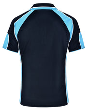 Men's Cooldry Contrast Polo With Sleeve Panel