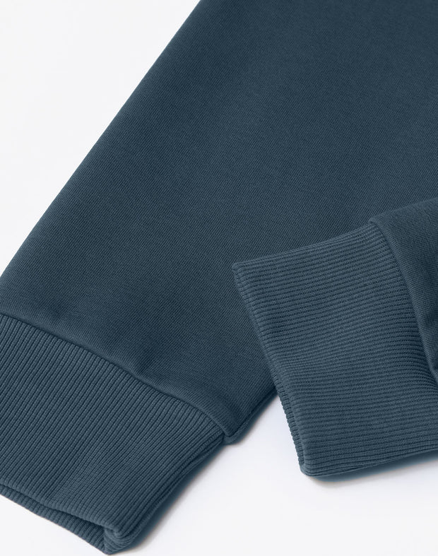Unisex Airlayered CVC Crew Neck Sweater