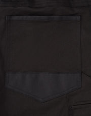 Unisex Cotton Stretch Drill Cuffed Work Pants