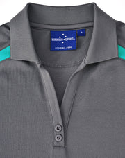 Ladies' Sustainable Poly/Cotton Contrast S/S Polo