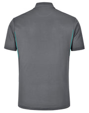 Men's Sustainable Poly/Cotton Contrast S/S Polo