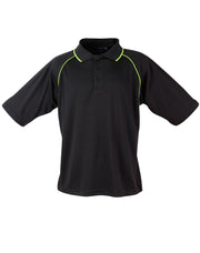 mens cooldry raglan S/S polo