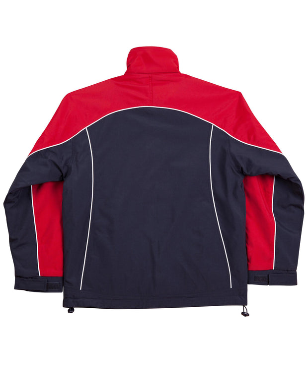Reversible jacket contrast colors