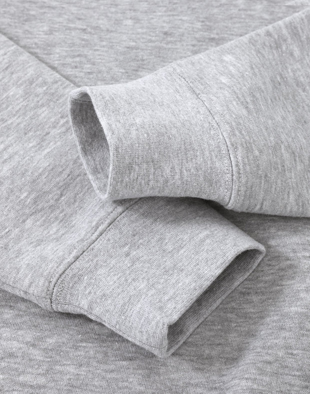 American style crewfleecy sweat