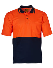 Hi-Vis truedry safety polo S/S