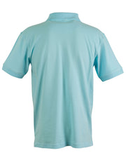 Men's cotton stretch polo
