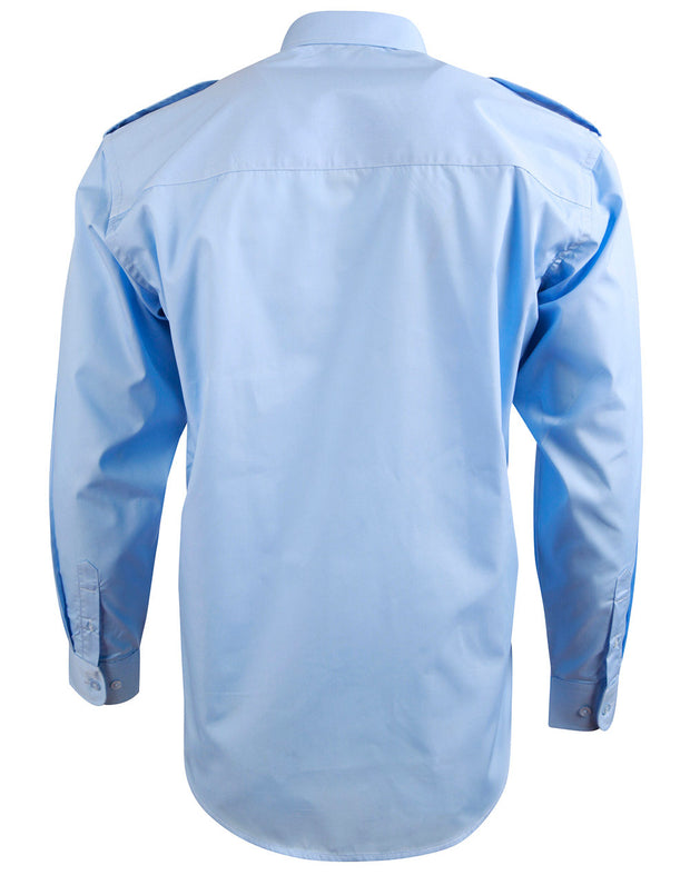 Unisex epaulette shirt,long sleeve.