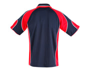 Men's Cooldry Contrast Polo With Sleeve Panel