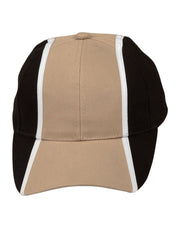 H/B/C tri-color baseball cap