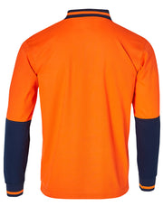 Hi-Vis truedry safety polo L/S
