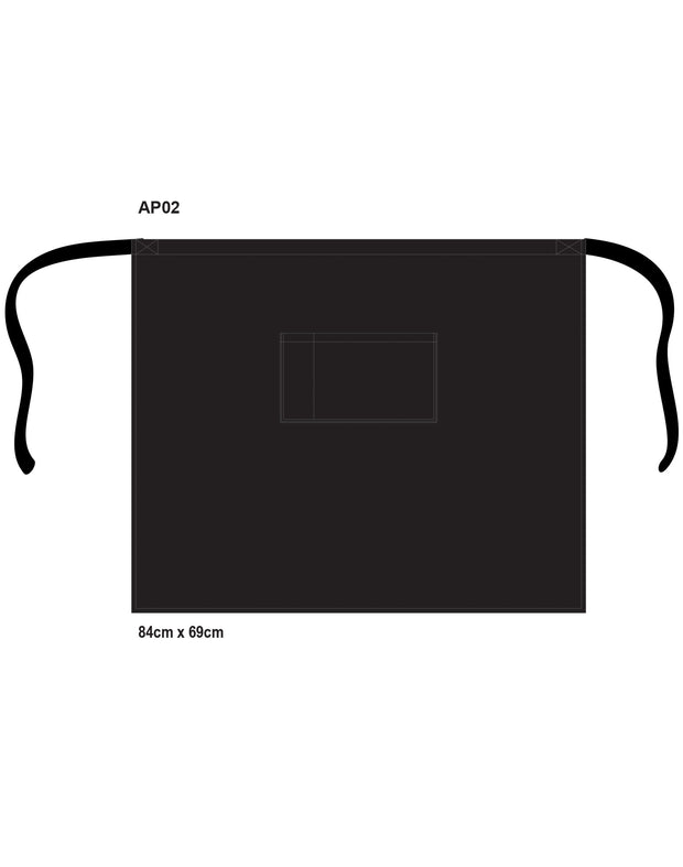 Long waist apron
