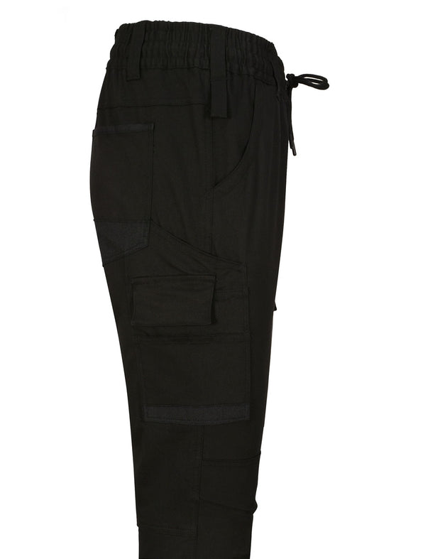 Unisex Cotton Stretch Drill Cuffed Work Pants