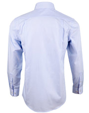 Men's Mini Check Premium Cotton Long Sleeve Shirt