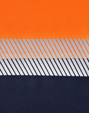 Unisex Cooldry Segmented Safety L/S Polo
